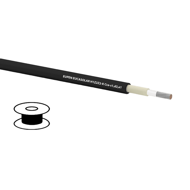 [P962000] Solar cable 6 mm² black