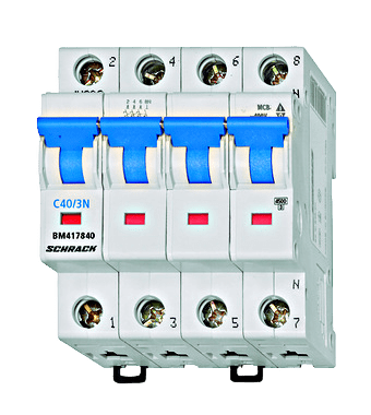 [9004840390865] Schrack Automaat 4P (3P+N) C16A