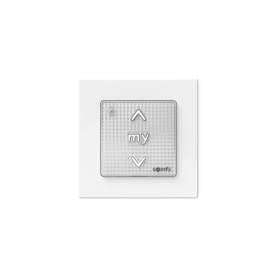 [4508050] Émetteur mural Somfy Smoove 1 io Pure