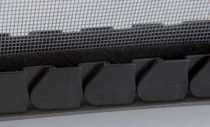 Made-to-measure roller fly screen door