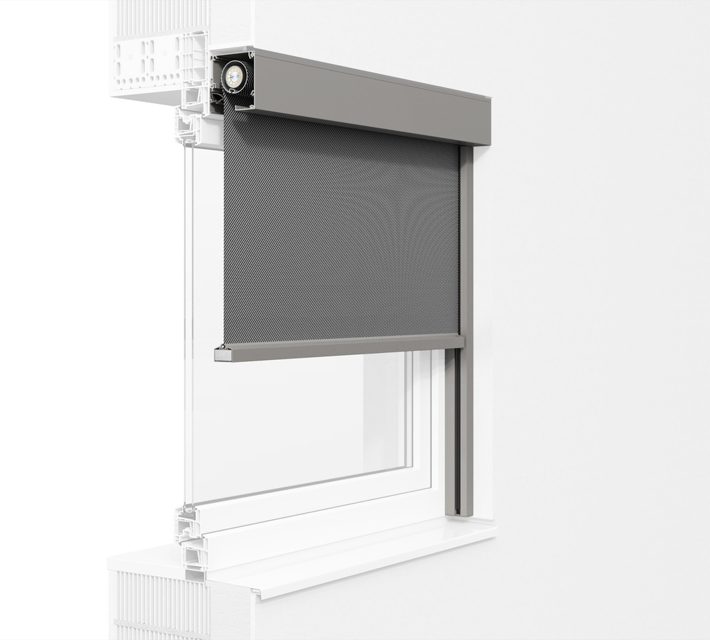 Zip-Screen nach Maß